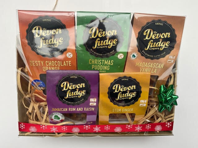 Devon fudge Christmas gifts