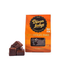 Zesty Chocolate Orange Fudge - Box - 100g